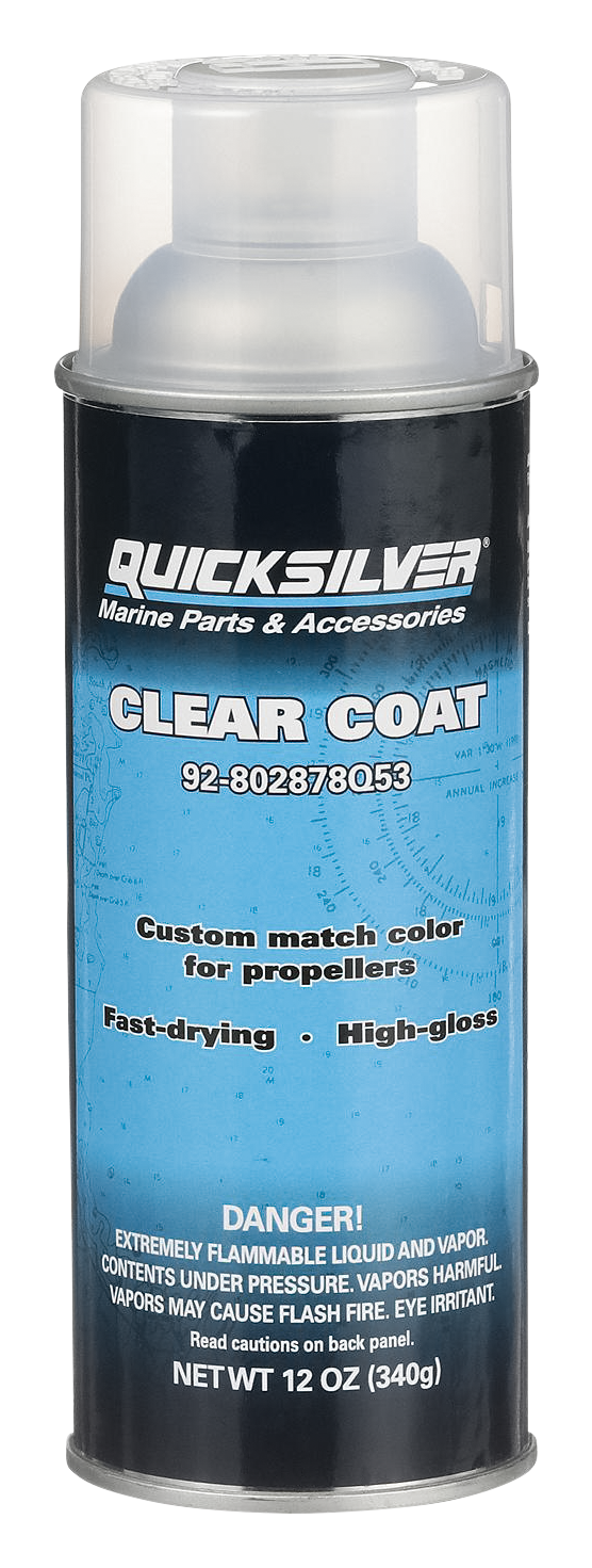 Quicksilver Clear Coat Enamel Spray Paint | Cabela's